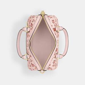 Rowan Satchel Bag With Rose Print. Only two months old. Used once.